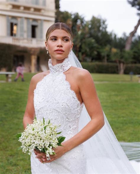 sofia richie wedding gowns.